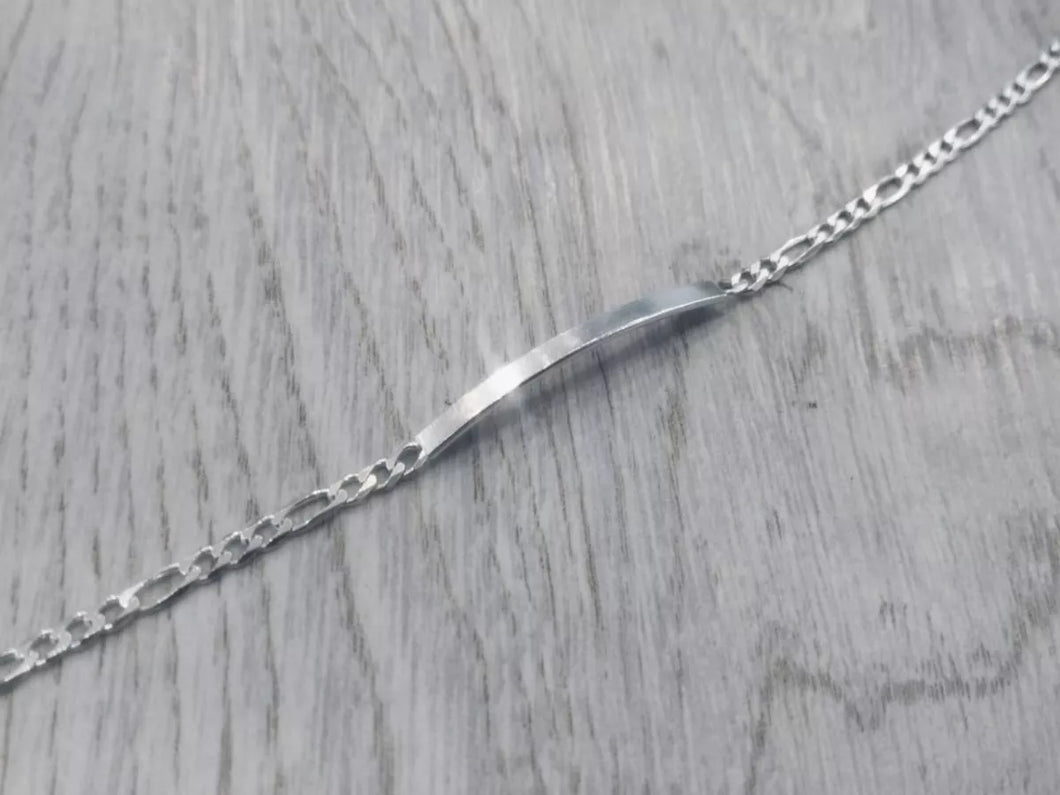 Pulsera Esclava Para Dama O Niña En Plata 925